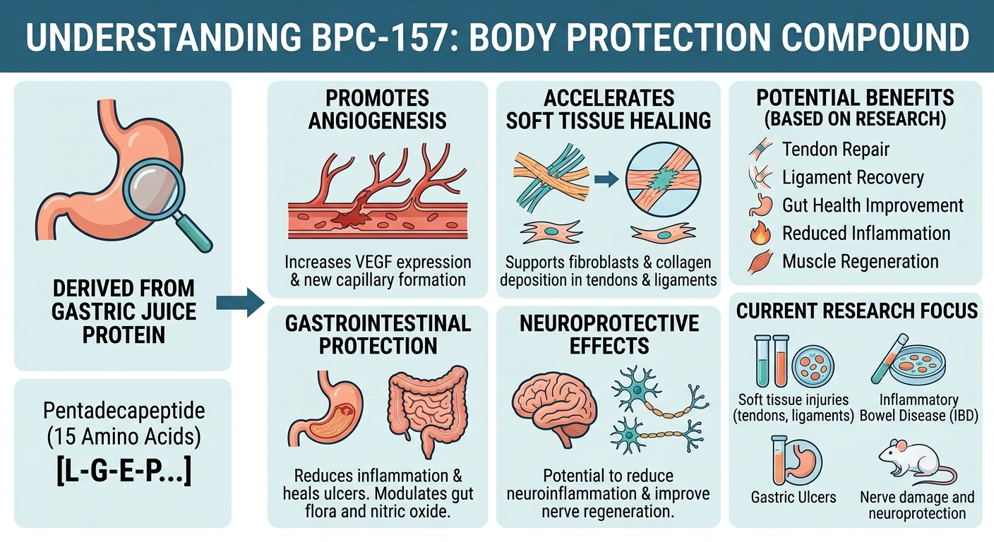 What is BPC-157? The Science, Benefits, and Current Research Behind the “Healing Peptide