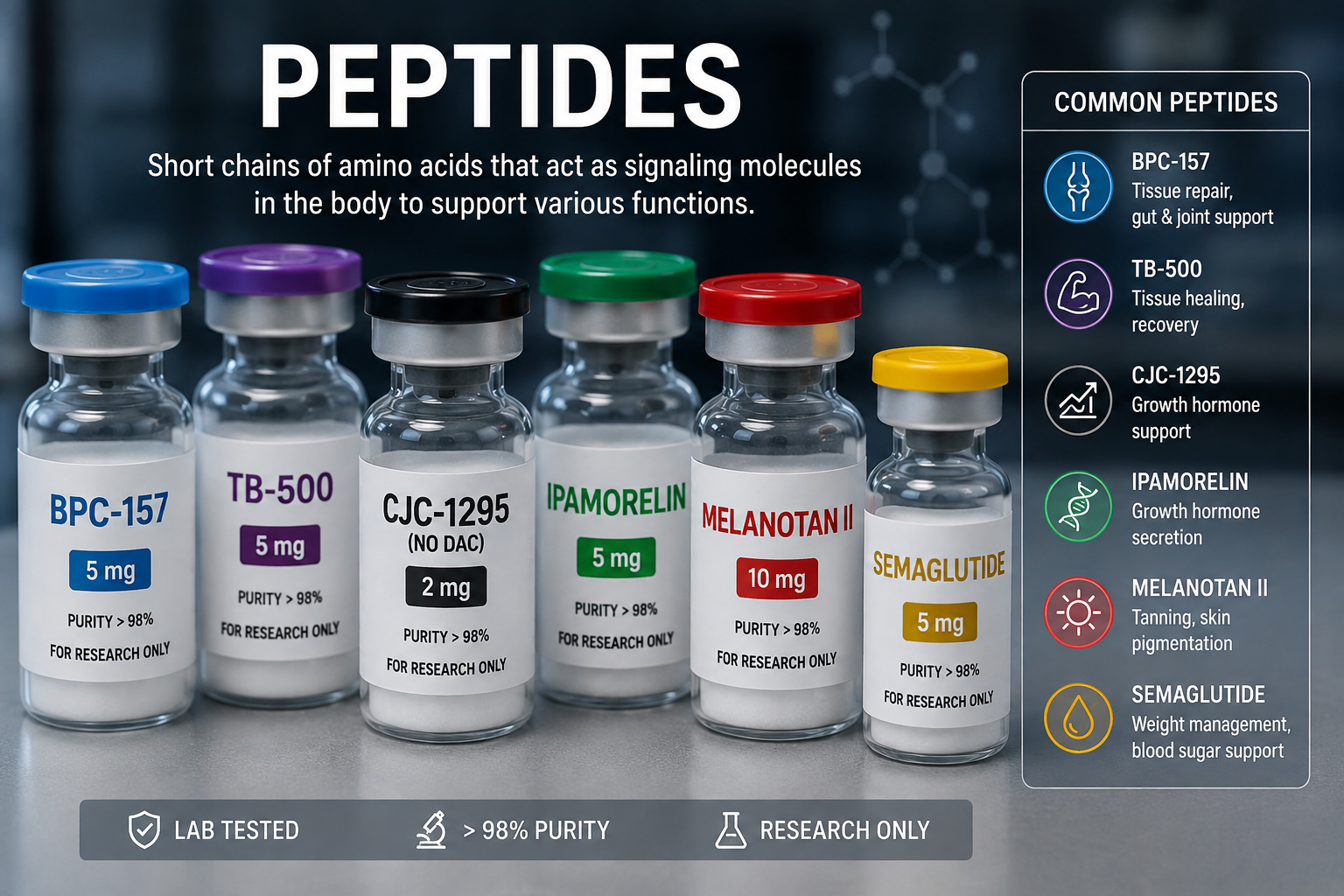 A Step-by-Step Guide to Reconstituting Peptides